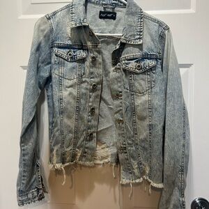 Blue Spice Light Wash Denim Jacket